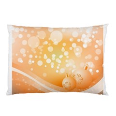 Wonderful Christmas Design With Sparkles And Christmas Balls Pillow Cases