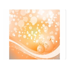 Wonderful Christmas Design With Sparkles And Christmas Balls Double Sided Flano Blanket (large) 