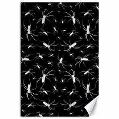 Spiders Seamless Pattern Illustration Canvas 12  X 18  