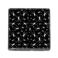 Spiders Seamless Pattern Illustration Memory Card Reader (square)