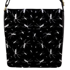 Spiders Seamless Pattern Illustration Flap Messenger Bag (s) by dflcprints