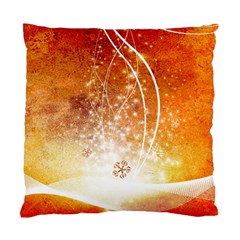 Wonderful Christmas Design With Snowflakes  Standard Cushion Cases (Two Sides) 