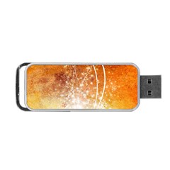 Wonderful Christmas Design With Snowflakes  Portable USB Flash (One Side)