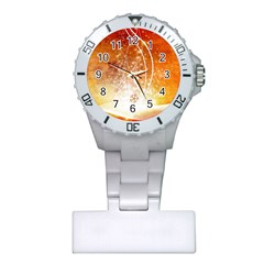 Wonderful Christmas Design With Snowflakes  Nurses Watches