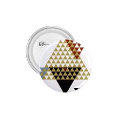 Colorful Modern Geometric Triangles Pattern 1 75  Buttons