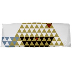 Colorful Modern Geometric Triangles Pattern Body Pillow Cases (dakimakura) 