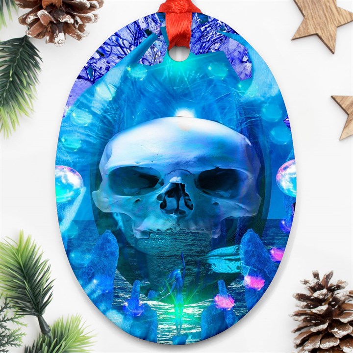 Skull Worship Ornament (Oval) 