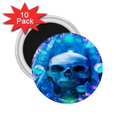 Skull Worship 2 25  Magnets (10 Pack) 