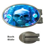 Skull Worship Money Clips (Oval)  Front