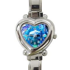 Skull Worship Heart Italian Charm Watch by icarusismartdesigns