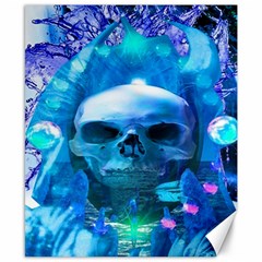 Skull Worship Canvas 8  X 10 