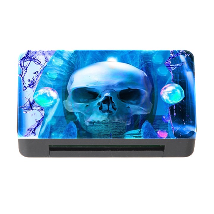 Skull Worship Memory Card Reader with CF