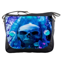 Skull Worship Messenger Bags by icarusismartdesigns