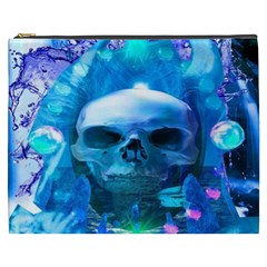 Skull Worship Cosmetic Bag (xxxl)  by icarusismartdesigns