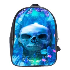 Skull Worship School Bags (xl)  by icarusismartdesigns