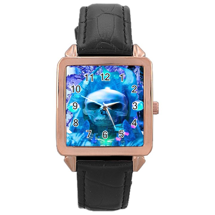 Skull Worship Rose Gold Watches