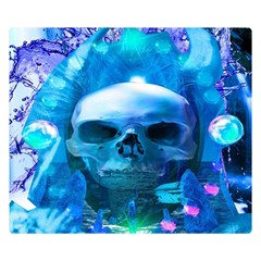 Skull Worship Double Sided Flano Blanket (small)  by icarusismartdesigns