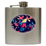 Chaos Hip Flask (6 oz) Front