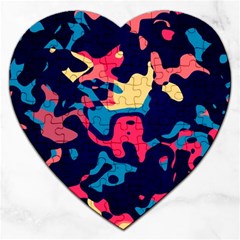 Chaos Jigsaw Puzzle (heart) by LalyLauraFLM