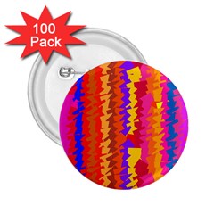 Colorful Pieces 2 25  Button (100 Pack)