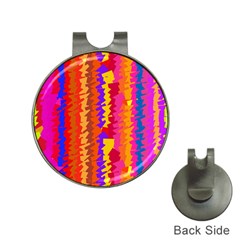 Colorful Pieces Golf Ball Marker Hat Clip