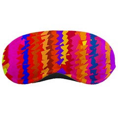 Colorful Pieces Sleeping Mask by LalyLauraFLM