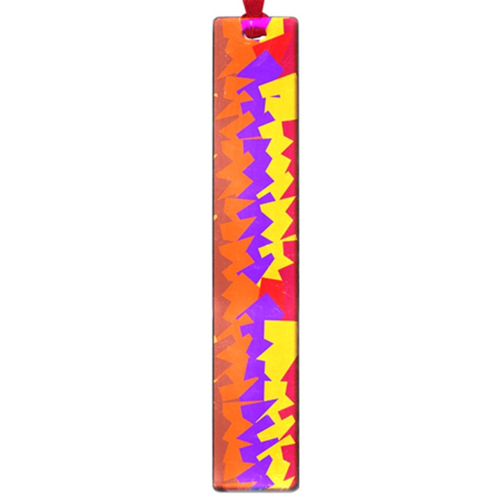 Colorful pieces Large Book Mark