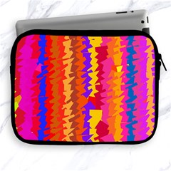 Colorful Pieces Apple Ipad 2/3/4 Zipper Case by LalyLauraFLM