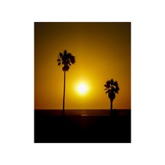 Sunset Scene At The Coast Of Montevideo Uruguay Shower Curtain 48  X 72  (small) 