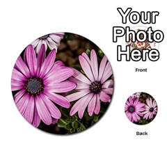 Beautiful Colourful African Daisies  Multi-purpose Cards (round) 