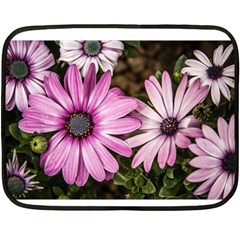 Beautiful Colourful African Daisies  Double Sided Fleece Blanket (mini) 