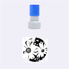 Beautiful Colourful African Daisies  Rubber Round Stamps (small) by OZMedia