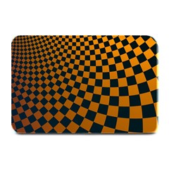 Abstract Square Checkers  Plate Mats