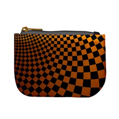 Abstract Square Checkers  Mini Coin Purses