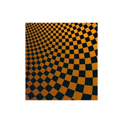 Abstract Square Checkers  Shower Curtain 48  X 72  (small) 