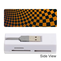 Abstract Square Checkers  Memory Card Reader (stick) 