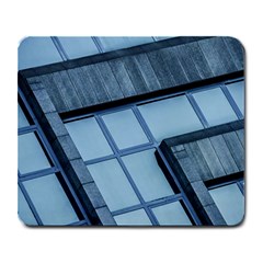 Abstract View Of Modern Buildings Large Mousepads by OZMedia