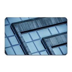 Abstract View Of Modern Buildings Magnet (rectangular) by OZMedia