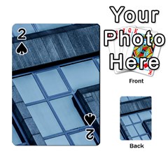 Abstract View Of Modern Buildings Playing Cards 54 Designs  by OZMedia