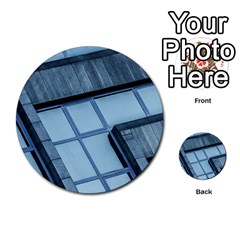 Abstract View Of Modern Buildings Multi-purpose Cards (round)  by OZMedia