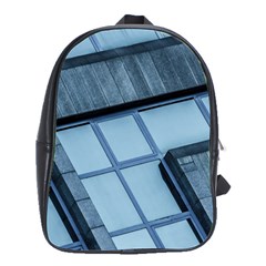 Abstract View Of Modern Buildings School Bags(large) 