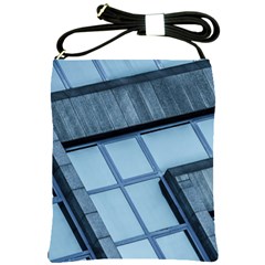 Abstract View Of Modern Buildings Shoulder Sling Bags