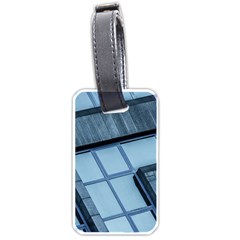 Abstract View Of Modern Buildings Luggage Tags (one Side) 