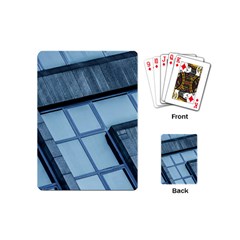 Abstract View Of Modern Buildings Playing Cards (mini)  by OZMedia