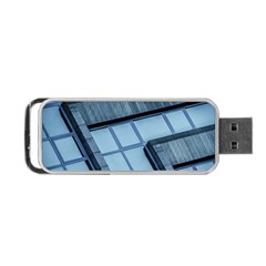 Abstract View Of Modern Buildings Portable Usb Flash (two Sides) by OZMedia