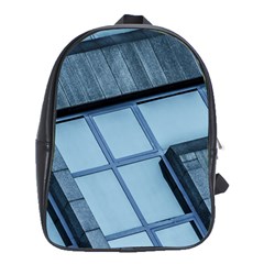 Abstract View Of Modern Buildings School Bags (xl) 