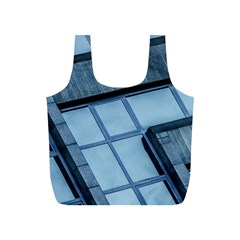 Abstract View Of Modern Buildings Full Print Recycle Bags (s) 