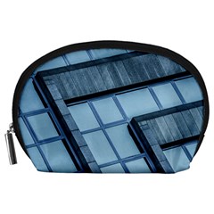 Abstract View Of Modern Buildings Accessory Pouches (large) 