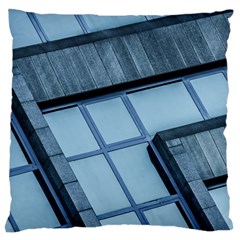 Abstract View Of Modern Buildings Standard Flano Cushion Cases (one Side) 