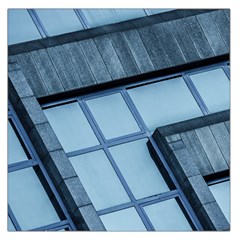 Abstract View Of Modern Buildings Large Satin Scarf (square)